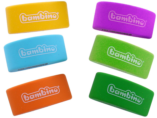 Bambino gumka do ścierania kolor