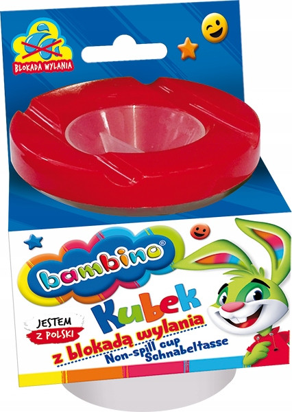 KUBEK NIEKAPEK Z BLOKADĄ WYLANIA BAMBINO