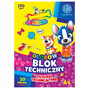 Blok Szkolny Techniczny A4 KOLOROWY 170g 10 Kratek Astrino