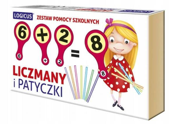 Adamigo Liczmany i patyczki Pomoc dydaktyczna 