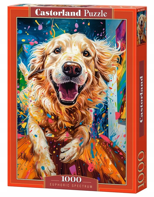 Puzzle 1000 Układanka Pies LABRADOR Piesek Obrazy Obraz Kolor 9+ Castorland