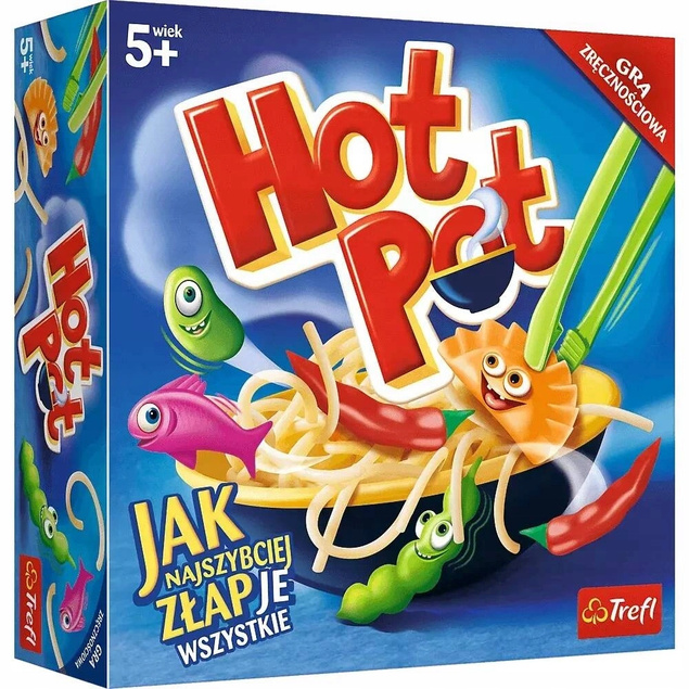 HOT POT Gra Zręcznościowa Rodzinna 5+ Trefl 01898