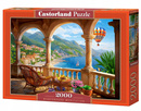 Puzzle 2000 Układanka Krajobraz CZARNOGÓRA Montenegro Widok 9+ Castorland