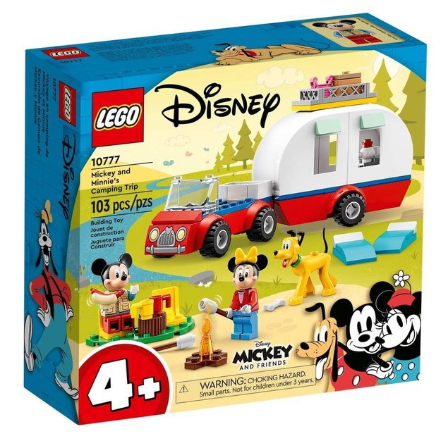Lego DISNEY Myszka Miki i Myszka Minnie na biwaku