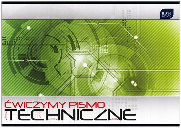Ćwiczymy pismo techniczne A4 6k INTERDRUK 