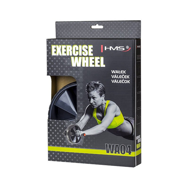 Kółko WAŁEK DO ĆWICZEŃ FITNESS pojedynczy WA04 HMS