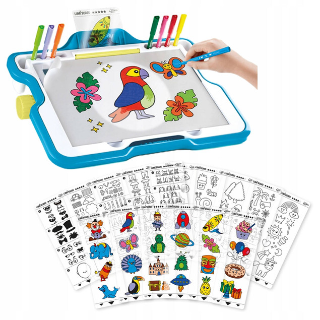 Podświetlana tablica do odrysowywania MAPED