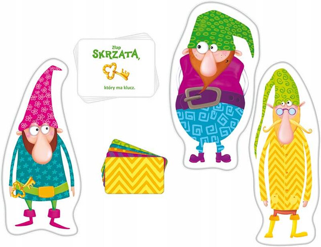 3 Wesołe Gry Edukacyjne SKRZATY Kukuryku