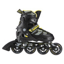 NA11002 CZARNO/ŻÓŁTE  ŁYŻWOROLKI NILS EXTREME