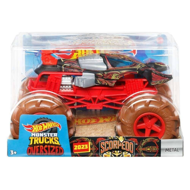 Hot Wheels Monster Truck Pojazd 1:24 HKM61