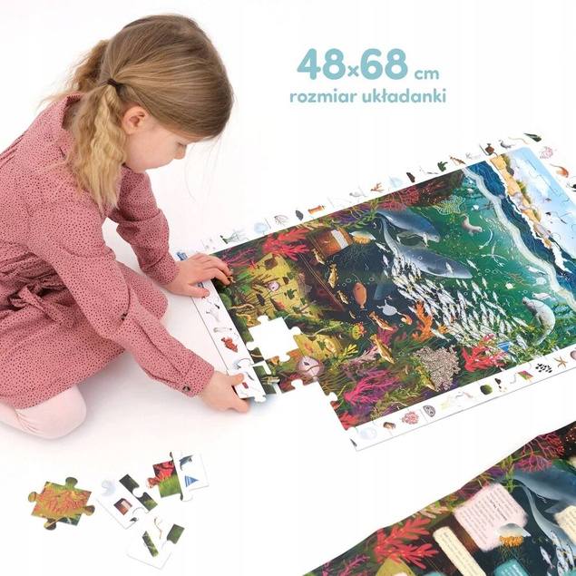 Puzzle Obserwacyjne Bałtyk 84el. 5+ CzuCzu