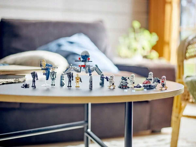 LEGO Star Wars Zestaw Bitewny Z Żołnierzem Droidem Bojowym 215el. 7+ 75372