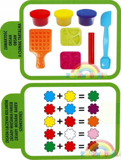 Masa plastyczna Gofry.  43846   DROMADER