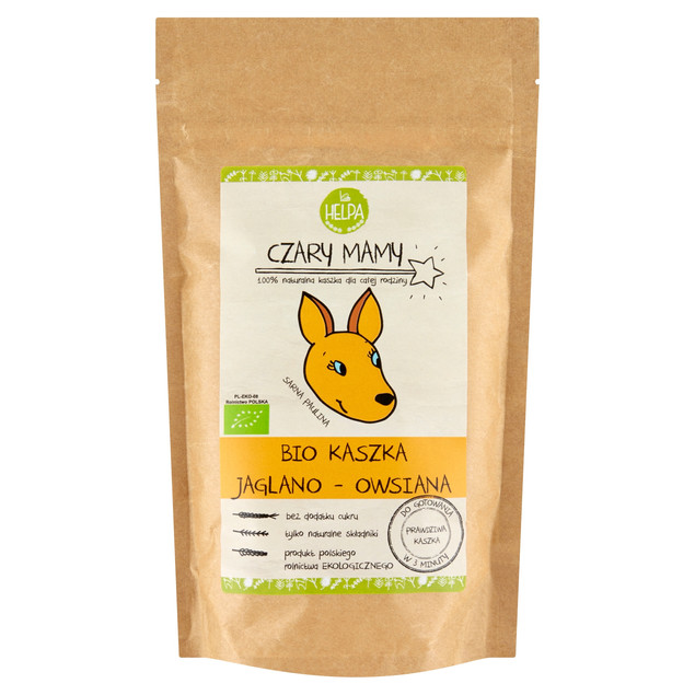 BIO Kaszka Jaglano - Owsiana Czary Mamy 200 g Helpa