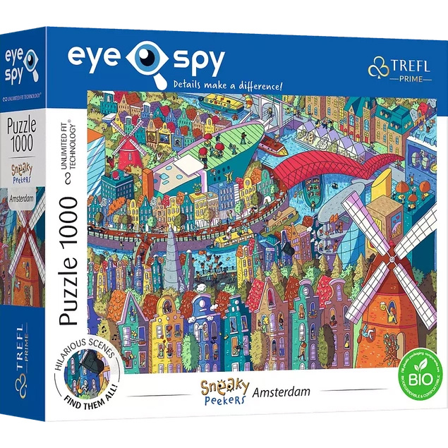 PUZZLE 1000 EYE SPY AMSTERDAM WIDOK KRAJOBRAZ