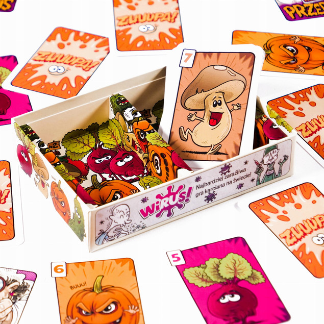 Zuuupa! rozgrzewająca gra karciana Muduko