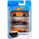 HOT WHEELS SAMOCHODZIKI 3-PAK WYŚCIGOWE MIX