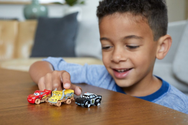 Mattel mikroauta metalowe CARS 3-pak GKG04