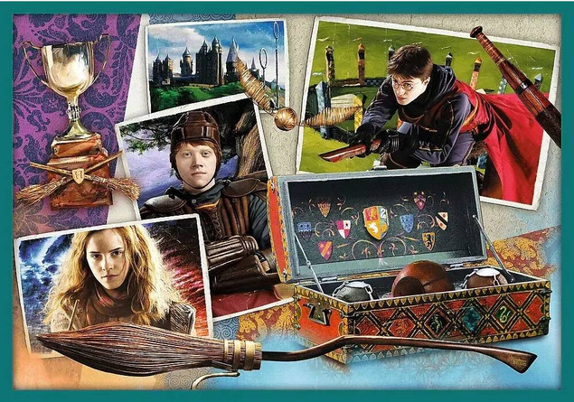 Trefl Puzzle 10w1 W świecie Harrego Pottera 90392