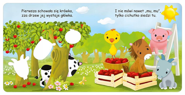 Książeczka Dotykowa Dla Maluszka Milusińscy NA WSI Z Futerkiem 0+ AWM