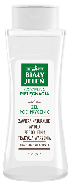 3x Żel Pod Prysznic BIAŁY JELEŃ Naturalny 250 ml Hipoalergiczny