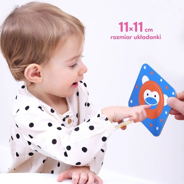 CZUCZU Moje Pierwsze Puzzle Odkrywam Koło 12m+