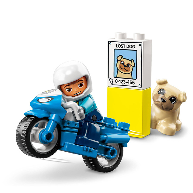 LEGO Duplo Motocykl Policyjny 5 el. 2+ 10967