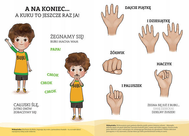 Bubu uczy się mówić. A kuku! Interaktywna książeczka do stymulacji mowy dziecka od 6. miesiąca do 3. roku życia