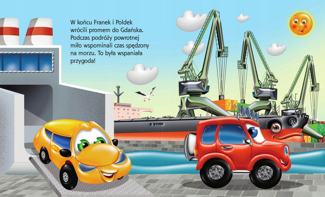 Statki. Samochodzik Franek
