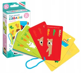 Moje Pierwsze Zagadki Quizy Dla Dzieci Edukacyjna Książeczka 2+ CzuCzu