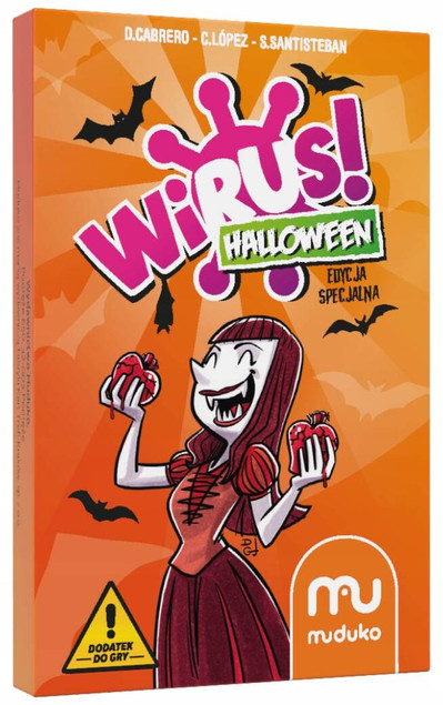 Dodatki Do Gry WIRUS - Wirus! 2: Ewolucja + Wirus Halloween 8+ MUDUKO