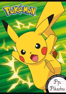 Zeszyt w Trzy Linie A4 POKEMON 32 Kartki St. Majewski