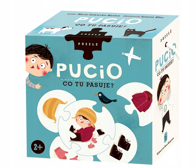 Puzzle Pucio: Co tu pasuje? Nasza Księgarnia