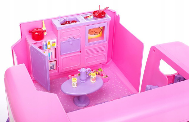 Auto Kamper 50 cm dla lalek Barbie Monster High