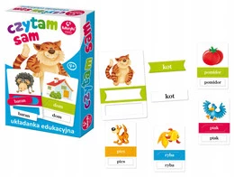 Układanka Czytam Sam