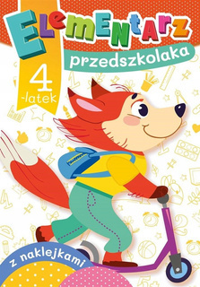 Elementarz Przedszkolaka 4-Latek Edukacja Dorota Krassowska 4+ Skrzat