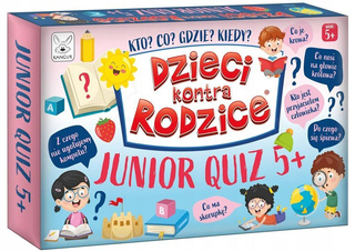 Dzieci Kontra Rodzice Junior Quiz Kolorowe Zagadki 5+ Kangur