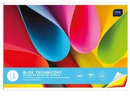 Blok techniczny kolorowy A5 20k INTERDRUK