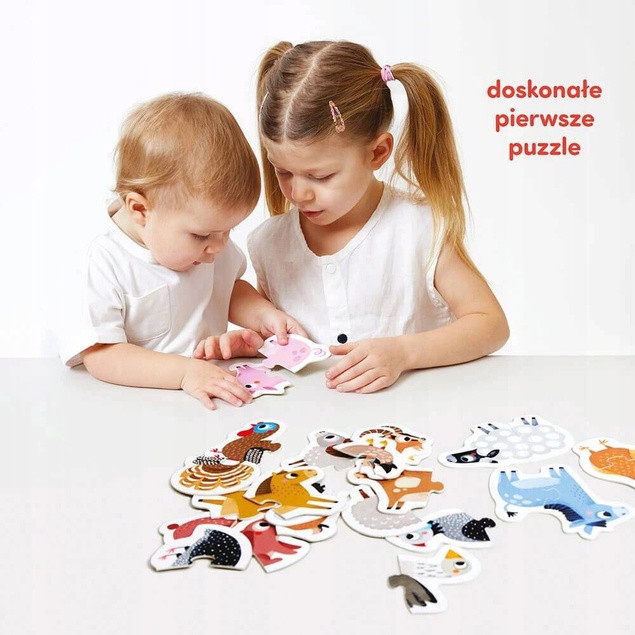 CzuCzu Puzzle do pary Zwierzątka na wsi