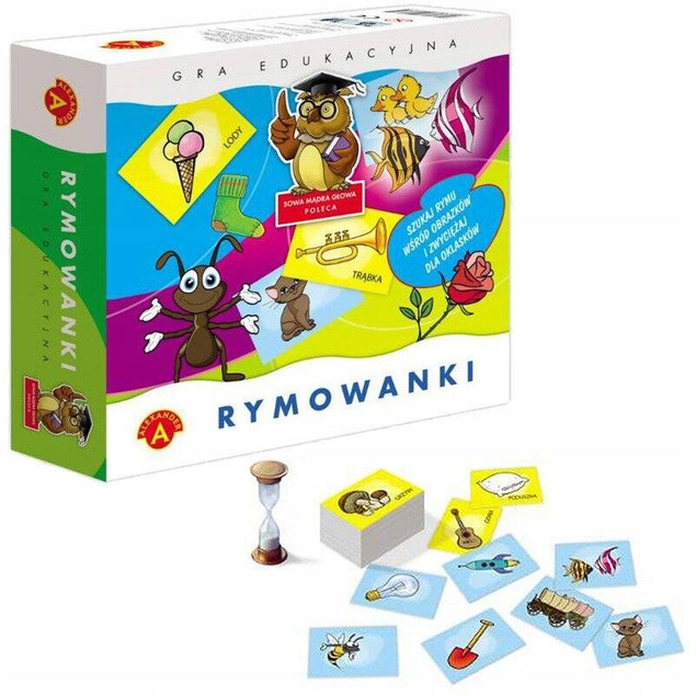 Rymowanki Gra Edukacyjna Kształtuje Percepcje Słuchową 5+ Alexander 0494