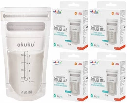 4x Sterylne Woreczki Do Przechowywania Pokarmu Torebki Na Pokarm x120 Akuku