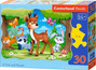 Puzzle 30 Układanka Dla Dzieci Zwierzęta JELONEK Bambi Zając Lis 4+ Castor