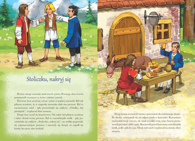 Baśnie - Jakub i Wilhelm Grimm kolor TW GREG