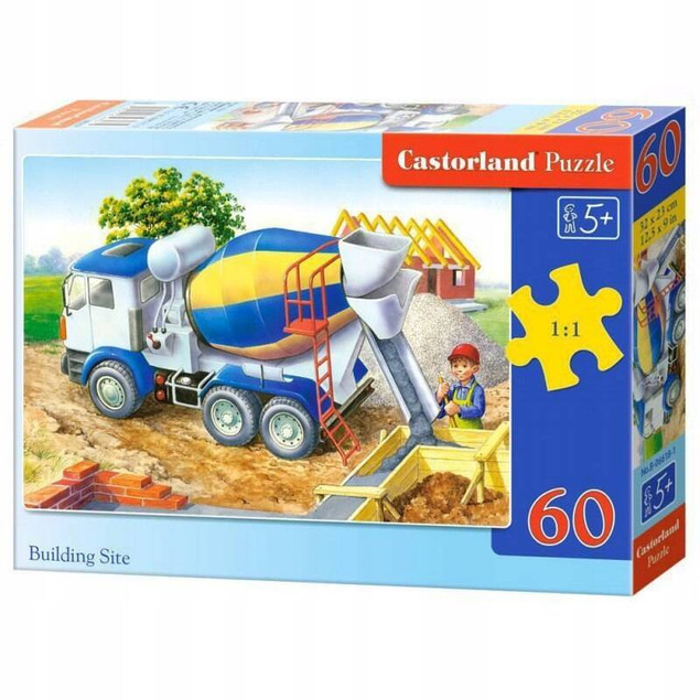 Puzzle 60 Betoniarka CASTOR