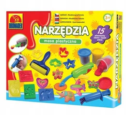 CIASTOLINA MASA PLASTYCZNA NARZĘDZIA/OWOCE AKCESORIA MIX