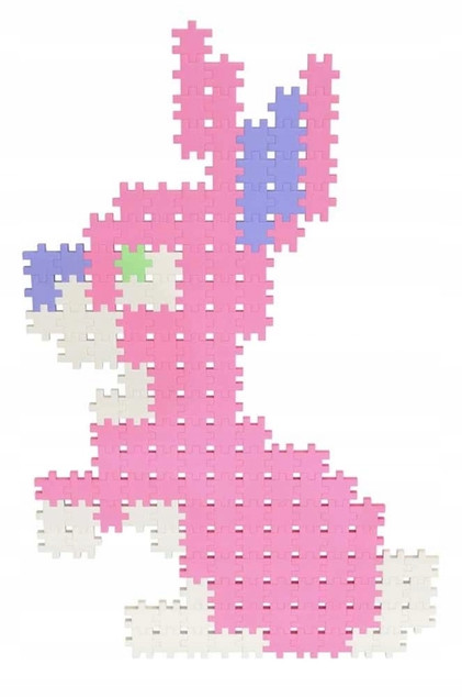 Meli Minis Pastel - klocki konstrukcyjne 1200 elementów