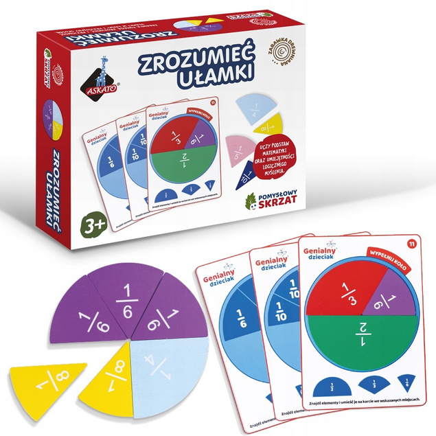 Pomysłowy skrzat Zrozumieć ułamki 118239