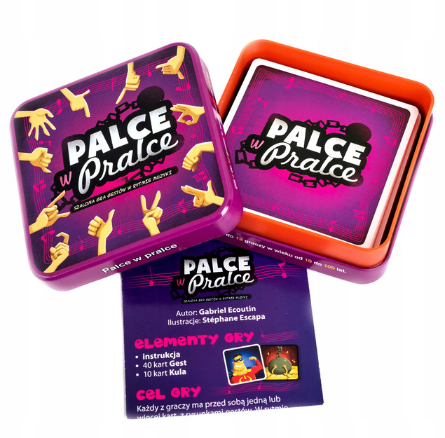 Palce w pralce gra rodzinna REBEL