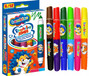 Flamastry Pisaki Szkolne Dwustronne Jumbo 6 Sztuk 12 Kolorów Bambino