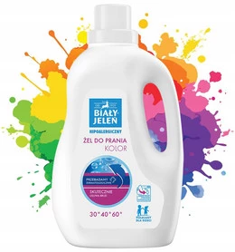 Żel Do Prania KOLOR 1,5l BIAŁY JELEŃ Hipoalergiczny Płyn Do Kolorów